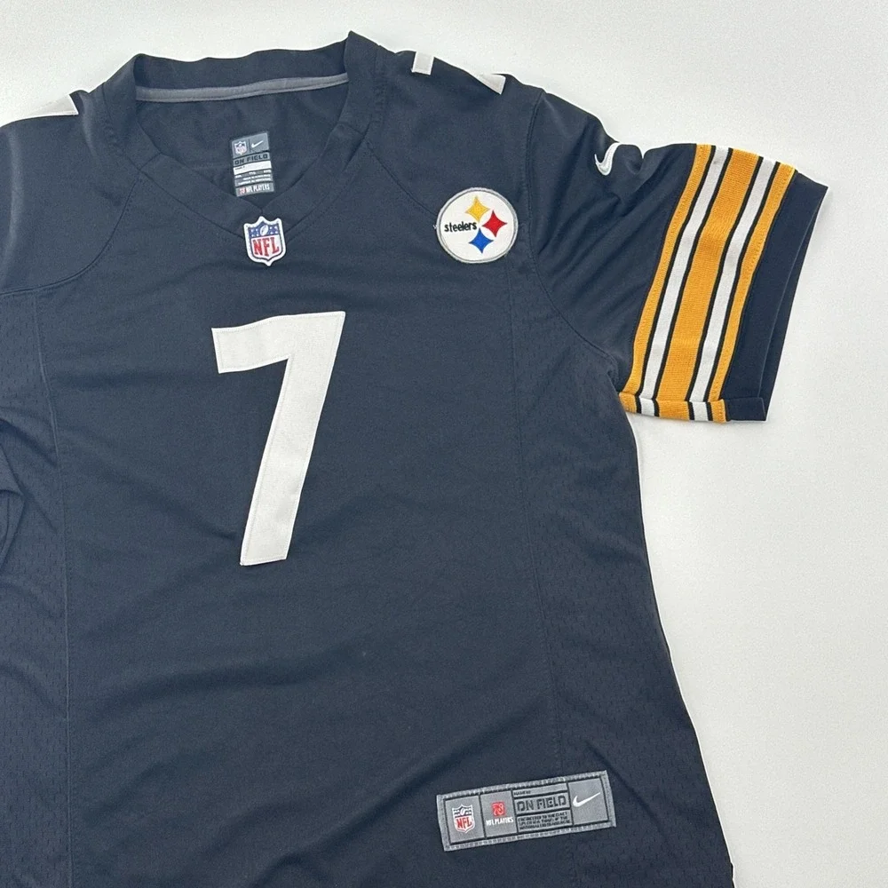 Nike On Field NFL Pittsburgh Steelers Jersey‎ Ben Roethlisberger #7 Youth XXL